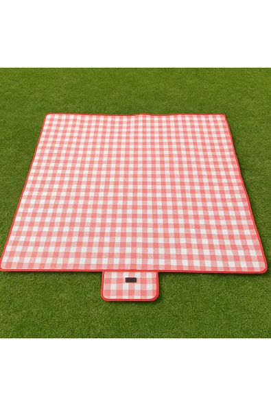 Pinteres Piknik Örtüsü 200x150 cm Su Geçirmez Çift Katlı Kamp ve Plaj Örtüsü - 2
