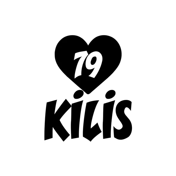 Kalpli 79 Kilis Araba Sticker 17x17 Cm Siyah ürün görseli