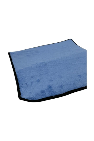 3 Adet Yumuşak Dokulu Peluş Kedi Halısı 40x40 cm Kulübe İçi Pofuduk Minder - 7