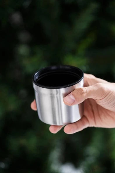 Acar Karat X Serisi Paslanmaz Çelik 0,75 Lt Kamp Termos Yeşil TMS-08366 - 3