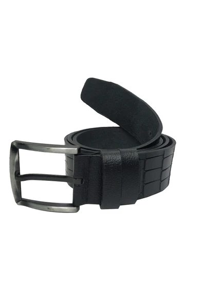 CLK 1235 Baskılı Deri Kemer 110cm - 5