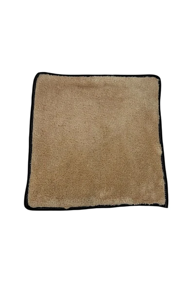 3 Adet Yumuşak Dokulu Peluş Kedi Halısı 40x40 cm Kulübe İçi Pofuduk Minder - 2