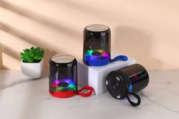 Zore TG314 Ayarlanabilir RGB Işıklı Bluetooth Hoparlör Speaker - 4