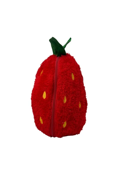 2 Adet Sevimli Çilek Tavşan Peluş Çantalı Hediyelik 50 cm Oyuncak - 4