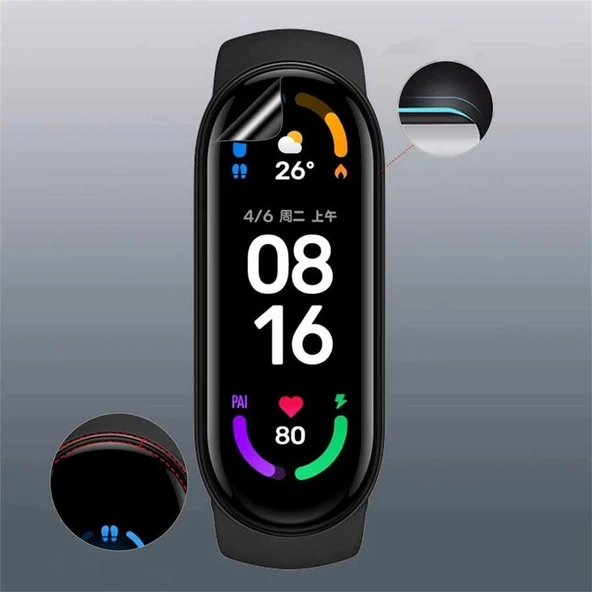Xiaomi Mi Band 7 Zore Narr Tpu Body Ekran Koruyucu - 3