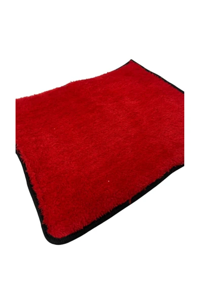 3 Adet Yumuşak Dokulu Peluş Kedi Halısı 40x40 cm Kulübe İçi Pofuduk Minder - 5