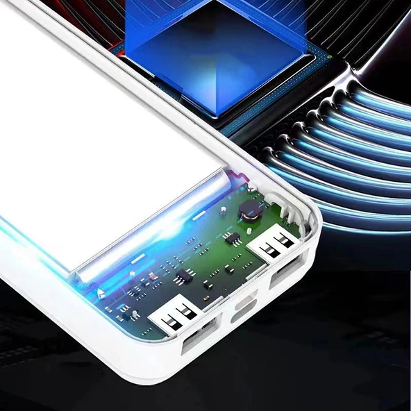 Zore B-05 Hızlı Şarj Özellikli Led Göstergeli Taşınabilir Powerbank 20000mAh - 4