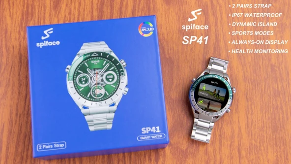 Spiface SP41 Akıllı Saat 1.53 Inç Ekran - Resim 2