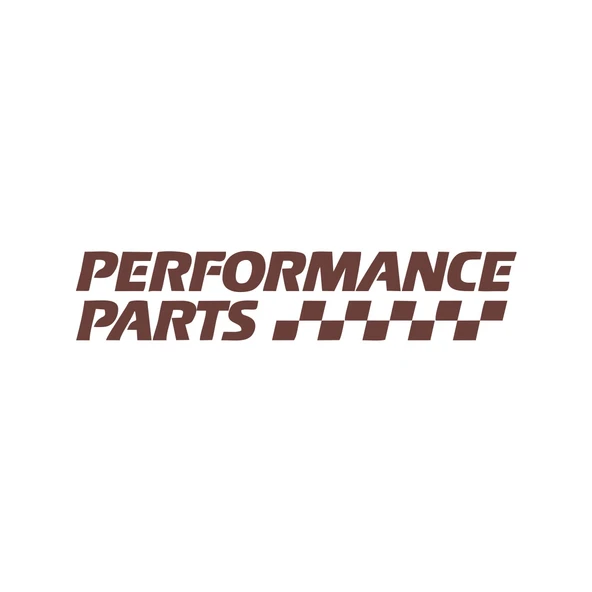 Performance Parts Araba Sticker 17x17 Cm Kahverengi ürün görseli