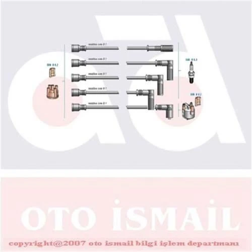 DODUCO 7821 DODUCO BUJI KABLOSU M131 SAHIN S DOGAN SLX  UNO 1.4 ürün görseli 1