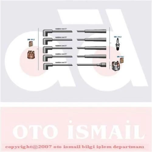 DODUCO 7750 DODUCO BUJI KABLOSU NIVA SAMARA VEGA