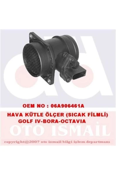 Hava Debımetresı Golf Iv Bora / A3 / Toledo Leon 1.8 2.0 Uyumlu