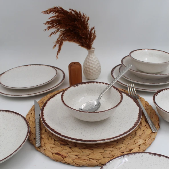 Sahra 48 Parça Yemek Takımı