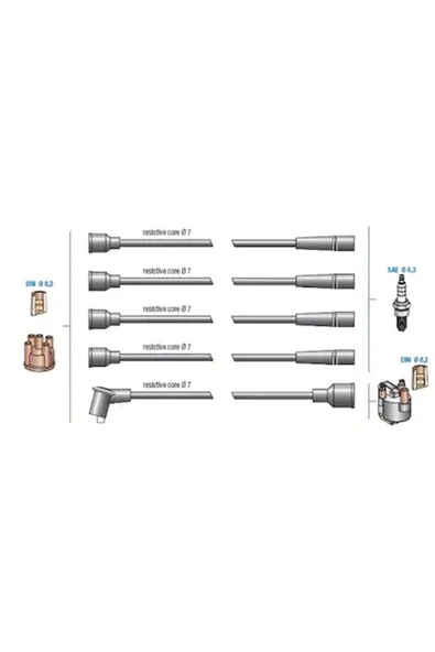 Buji Kablosu R9 Broadway ürün görseli
