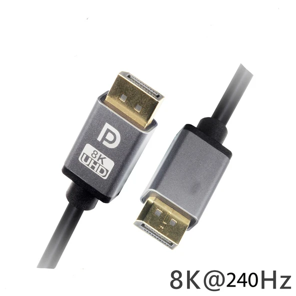 Daytona ZR832 Display Port To Display Port 8k 240HZ Görüntü Aktarım Kablosu 1.5 Metre - 2