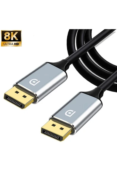 Daytona ZR832 Display Port To Display Port 8k 240HZ Görüntü Aktarım Kablosu 1.5 Metre - 5