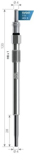 Svac Sv041 Isıtma Kızdırma Bujisi 1.3 Mjt Gx4119 ürün görseli 1