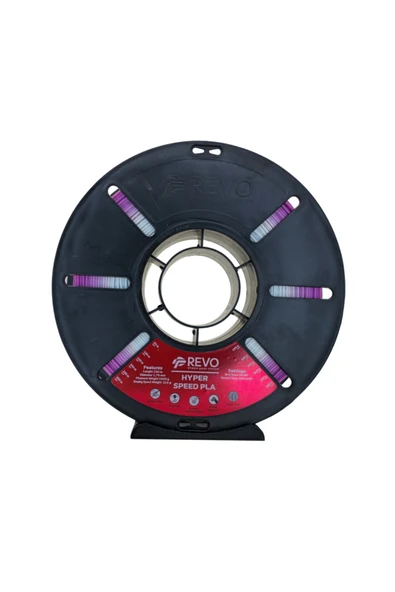 REVO FİLAMENT Revo Hyper Speed Pla Multicolor 1.75mm (1kg) - 2