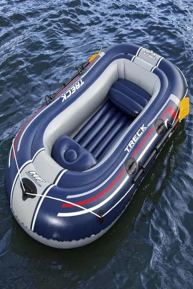 Hydro-Force™ Treck Şişme Bot Kürek ve Pompa Seti 2,62m: Doğanın Çağrısına Kulak Ver, Macera Başlasın! - 2