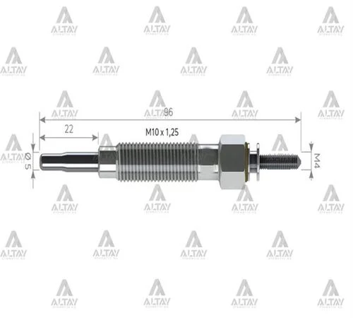 Svac Sv048 Isıtma Kızdırma Bujisi H100 Yeni Model 11V 36710-410- - 1