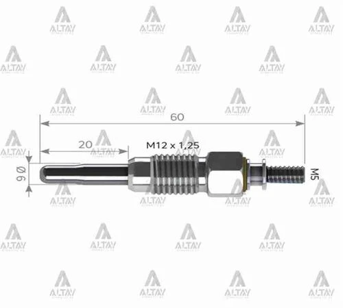 Svac Sv004 Isıtma Kızdırma Bujisi Tata Telcolıne Transporter T4 2.4 Gx59