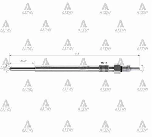 Svac Sv002 Isıtma Kızdırma Bujisi Alfa Romeo Gx4151 ürün görseli 1