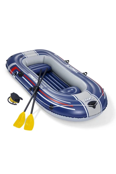 Hydro-Force™ Treck Şişme Bot Kürek ve Pompa Seti 2,62m: Doğanın Çağrısına Kulak Ver, Macera Başlasın!