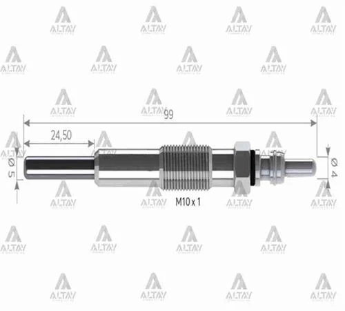 Svac Sv085 Isıtma Kızdırma Bujisi Kangoo F8Q Ym ürün görseli 1