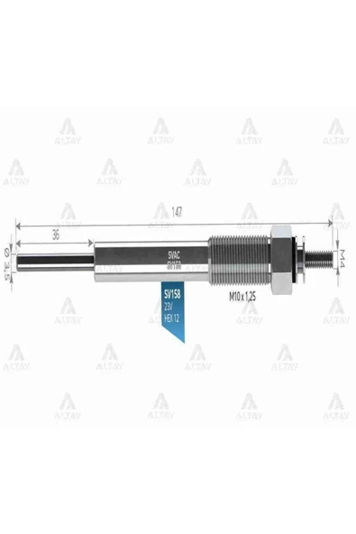 Sv097 Isıtma Kızdırma Bujisi Fuso Canter 511 711 Pajero 4m40 Gj39mı Cp05 - 1