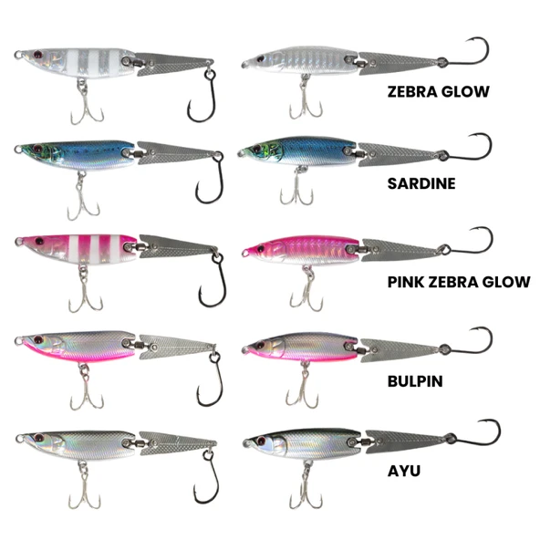 RYUJI METAL JACK 20GR  Standart PINK ZEBRA GLOW