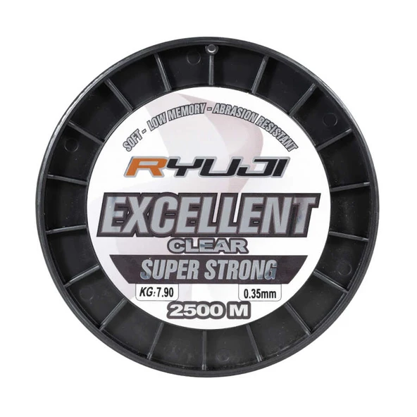 RYUJI EXCELLENT 2500M CLEAR MİSİNA  Standart 0.35 - 3