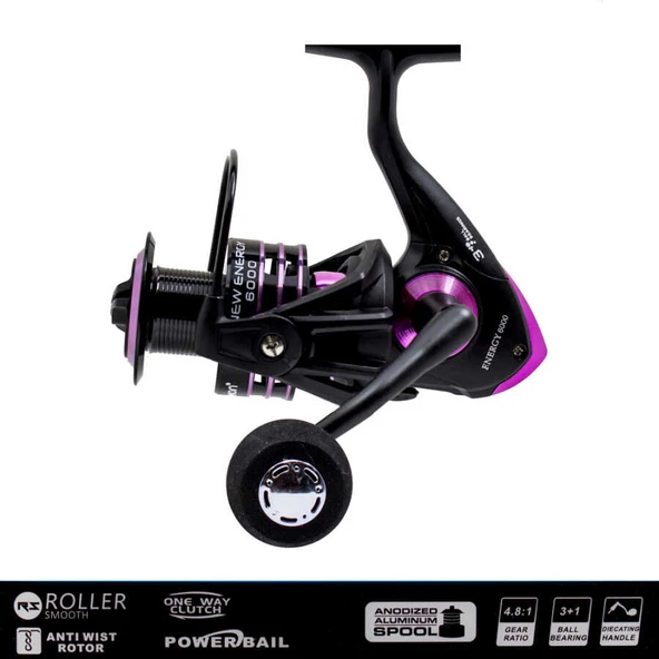 Remixon New Energy 6000 Purple Spin Olta Makinesi  Standart Standart