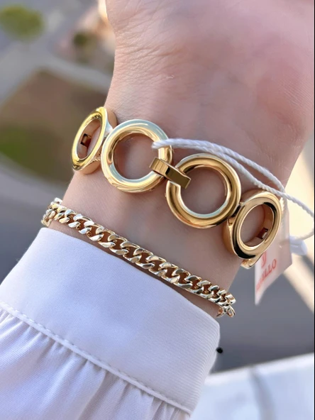 By Revello Grinicci Elite Tasarım 2 Yıl Garantili 5 Atm Suya Dayanıklı Kadın Kol Saati GRC.101.M10 - Resim 3