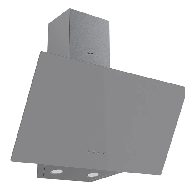 Ferre FRYART Serisi Gri Set (SS038 + QEP63CPR +D079 ) - Döküm Izgara / 75 cm Ocak - 5