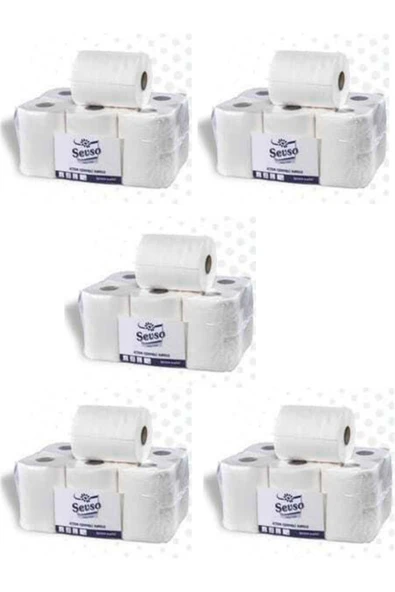 SEVSO Içten Çekmeli Kağıt Havlu 6 Rulo X 5 Koli 30 Rulo Set
