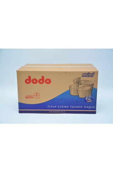 Bora Temizlik Ve Ambalaj Ürünleri Dodo Mini İçten Çekmeli Tuvalet Kağıdı 12’Li 4 Kg - 2