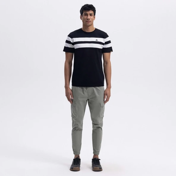 Ellesse Erkek Siyah Tişört EM125-BK - 2