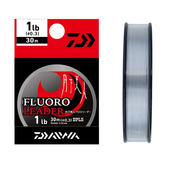 DAIWA GEKKABIJIN FLUORO LEADER 1LB #0.3-30M N.CLEAR  Standart 1.5 LB