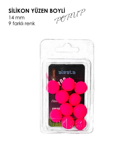 YÜZEN BOYLİ POP-UP PEMBE 14MM 10P