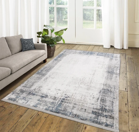 İpek Halı Oda Halısı 120x200 Filiya 11251 Gri - Resim 3