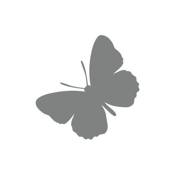 Kelebek Araba Sticker 17x17 Cm Gri ürün görseli