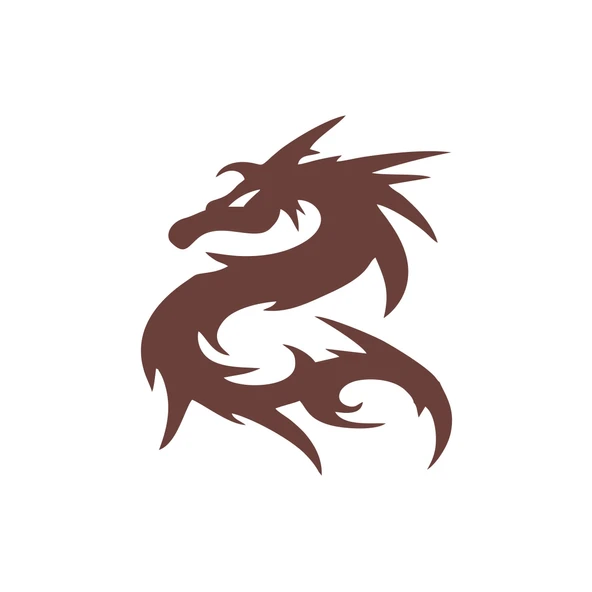 Ejderha Araba Sticker 17x17 Cm Kahverengi ürün görseli 1