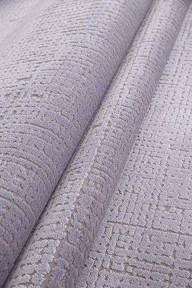 İpek Halı Kesme Oda Halısı 160x250 Rivenna Lux 2450A Gri - 3