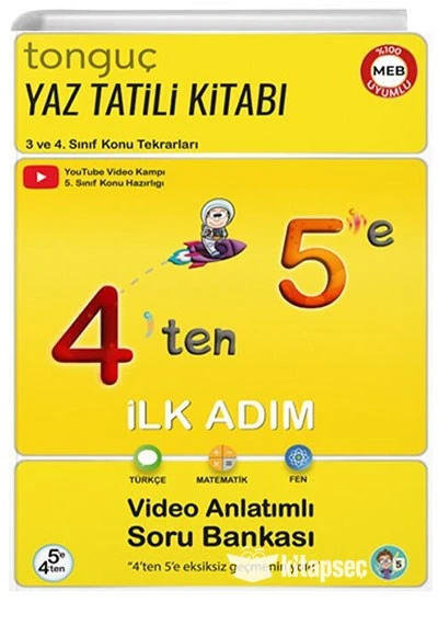 4 ten 5 e Hazırlık Kitabı Tonguç Akademi