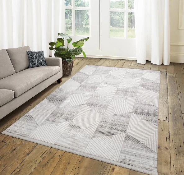İpek Halı Salon Halısı 200x300 Filiya 11253 Krem - 2