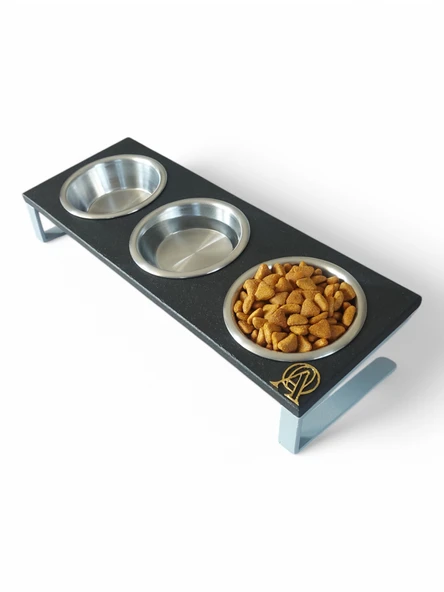 Kedi ve Köpekler İçin Dayanıklı Mama ve Su Standı Sağlıklı ve Şık Tasarım ürün görseli