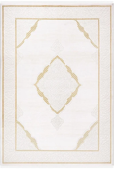 İpek Halı Yolluk Halısı 80x150 Sardes 6450A Altın