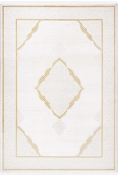 İpek Halı Salon Halısı 200x300 Sardes 6450A Altın