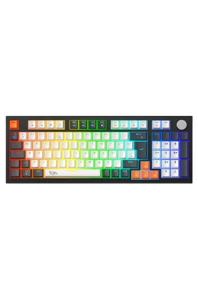 GAMİNGTECH Gameagle Strike Plus MK-96X1BAB Mekanik Kablolu Işıklı Klavye - 2