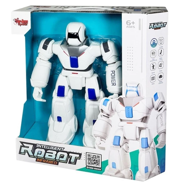 Vardem Kutulu Uzaktan Kumandalı Full Fonksiyon Şarjlı İnteraktif Hareketli Dansçı Robot
